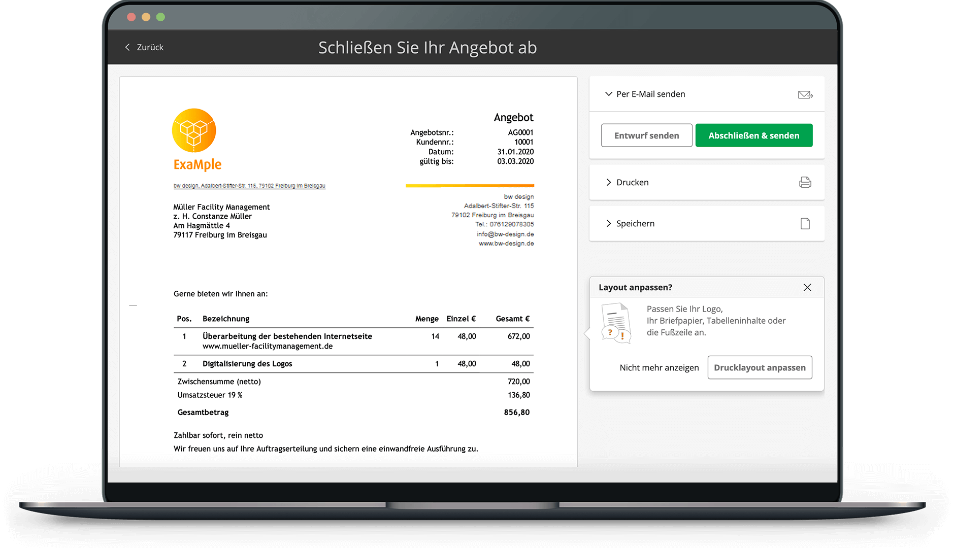 screen-angebote-lexoffice-rechnungsprogramm-buchhaltungssoftware