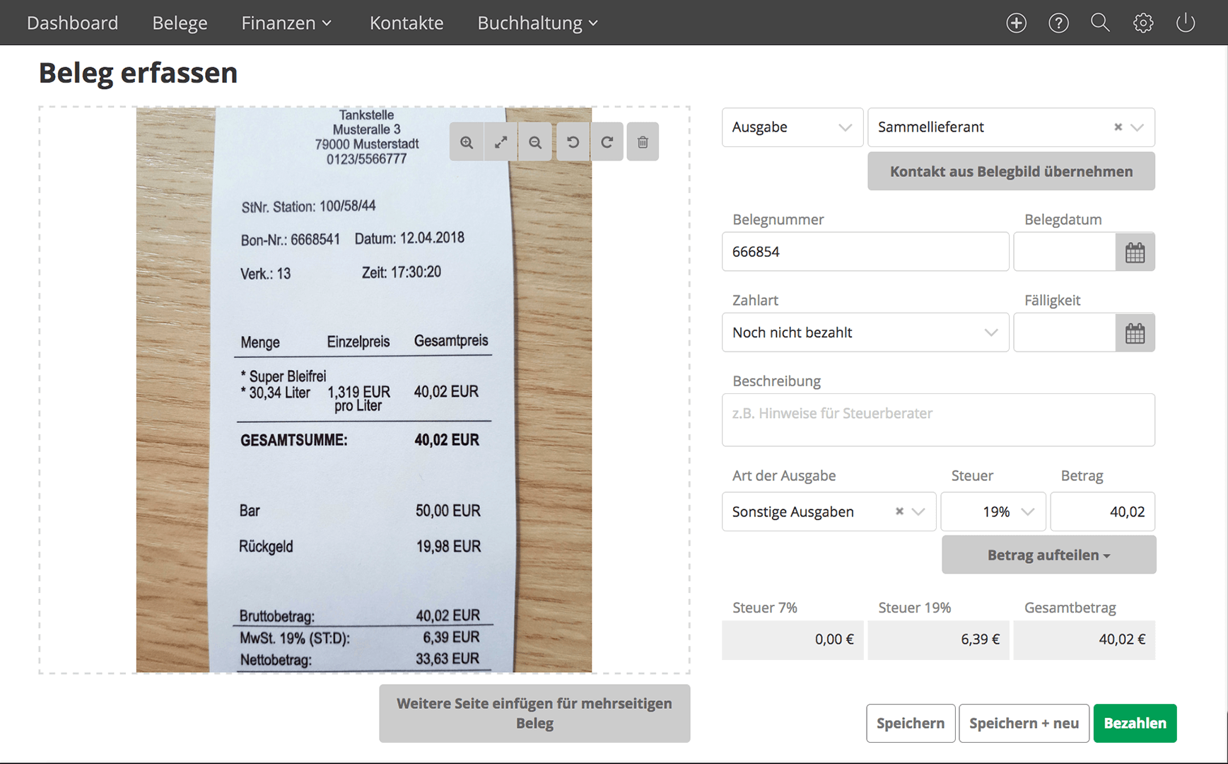 screen-belegerfassung-lexoffice-rechnungsprogramm-buchhaltungssoftware